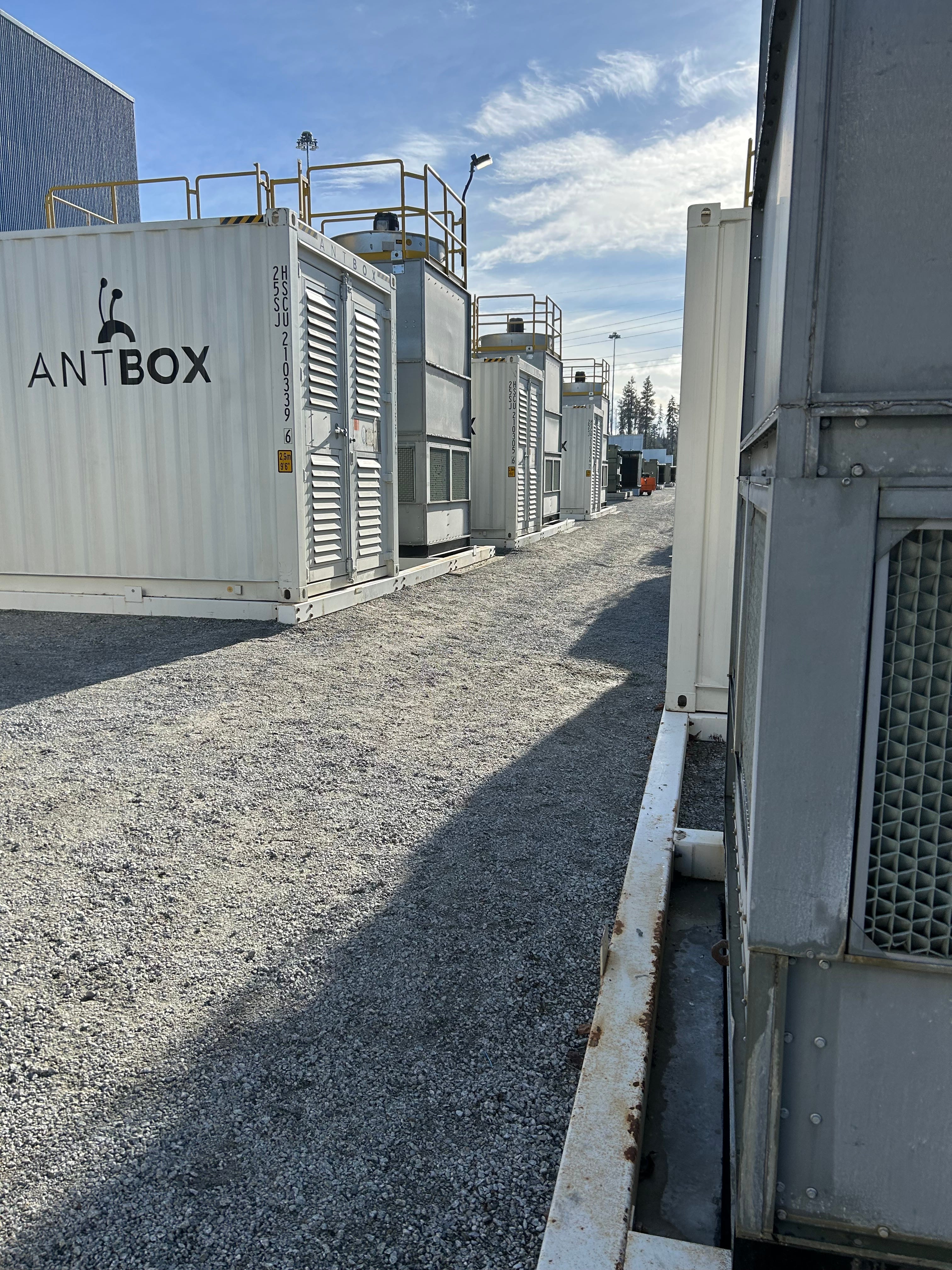 Bitmain Antbox N5 Mobile Mining Container 20HQ 658KW Outdoor V2