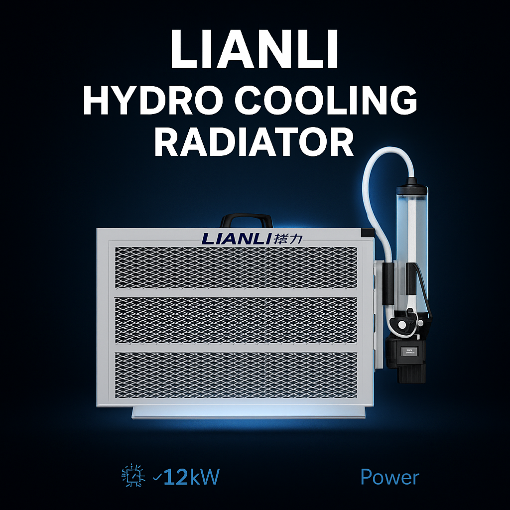 LianLi Hydro Cooling Radiator (12kW) für Bitmain Hydro Miner