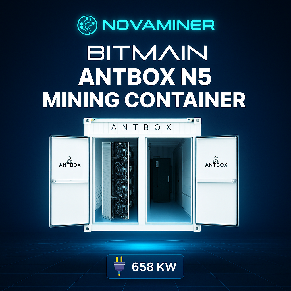 Bitmain Antbox N5 Mobile Mining Container 20HQ 658KW Outdoor V2