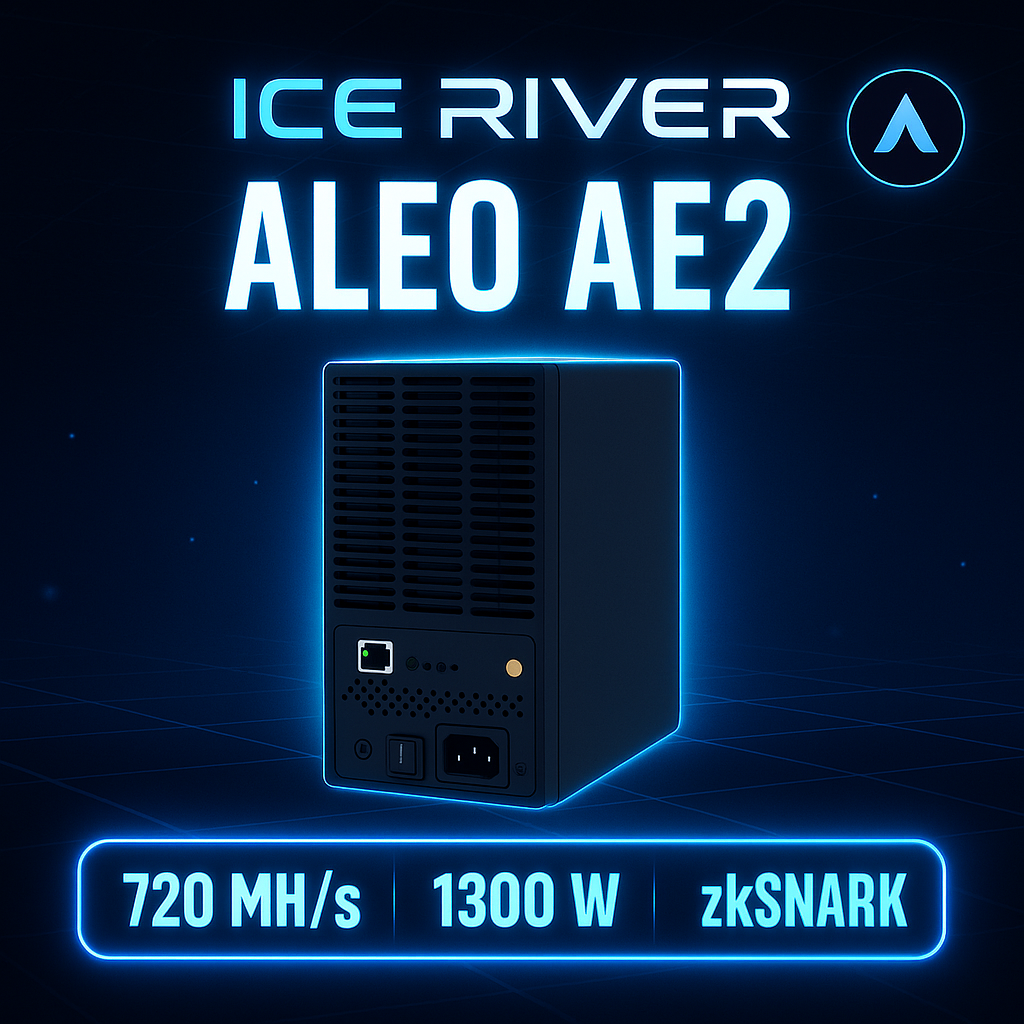 IceRiver ALEO AE2 Miner mit 720 MH/s