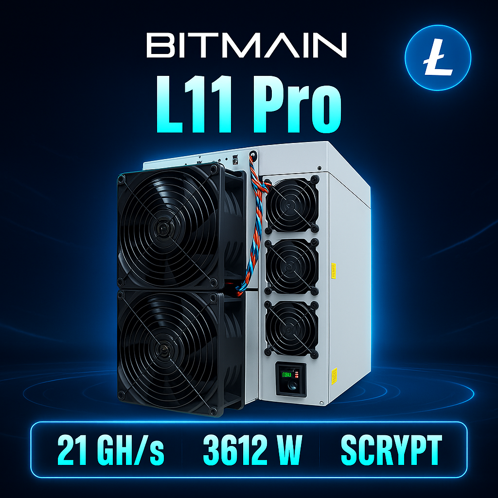Bitmain Antminer L11 Pro LTC Miner mit 21 GH/s