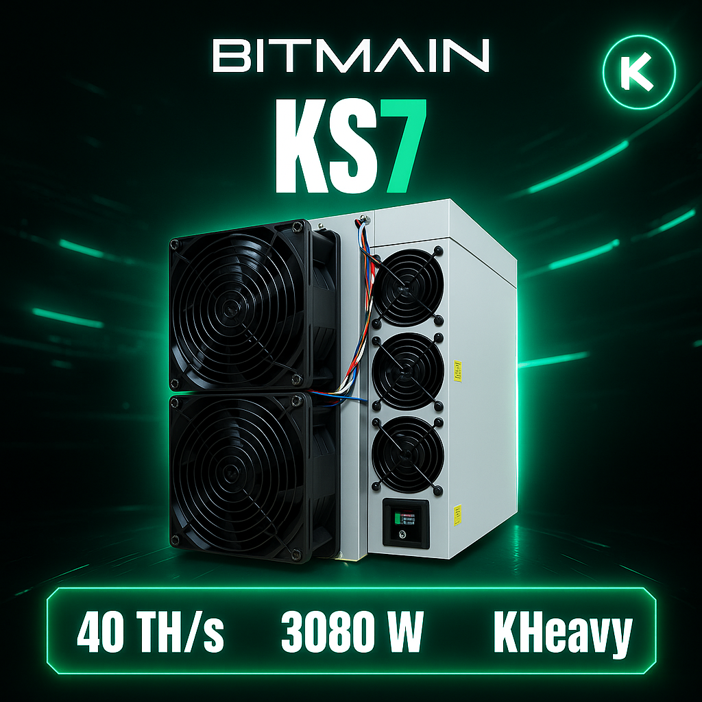 Bitmain KS7 KASPA Miner mit 40 TH/s