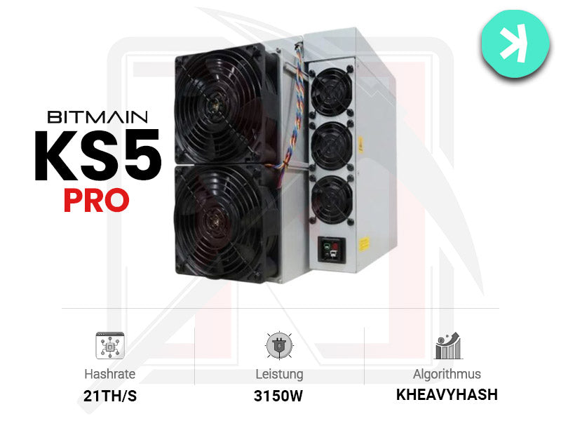 KS5 Pro KASPA Miner mit 21Th/s