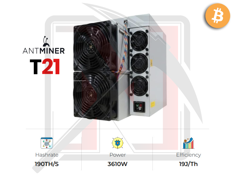 T21 Bitcoin Miner (190Th/s)
